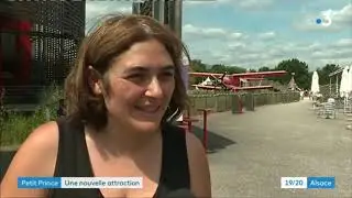 [Le Parc du Petit Prince - Alsace] Inauguration de la Pierre de Tonnerre