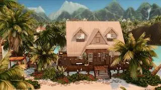 Tropical Getaway / The Sims 4 / no cc / stop motion