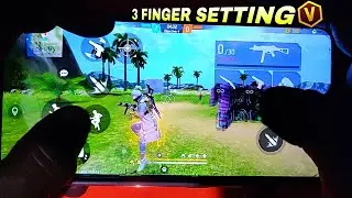 3 Finger Custom Hud Setting || Free Fire 3 Finger Settings || Free Fire Control Settings 