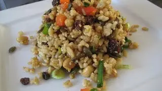 How to make a Healthy Brown Rice Salad