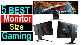 ✅Best Monitor Size For Gaming 2024 - Top 5 Best Monitor Size For Gaming 2024