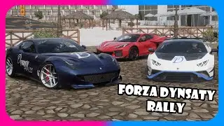 We did another road rally in Forza Horizon 5