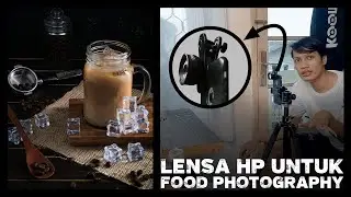 Smartphone Food Photography | Foto Produk Pakai HP Dengan Lensa Apexel 85mm
