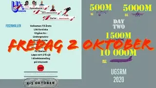 UGSM Fredag 2 okt 2020
