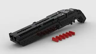 Lego: Working Double Barrel Shotgun Tutorial (Redux)