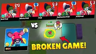 MOE BRAWLER IS TOO OP! BROKEN GAME 🐀 Brawl Stars 2024 Funny Moments, Wins, Fails, Glitches ep.1515