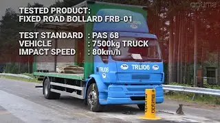 FRB 01 CRASH TESTED FIXED BOLLARD