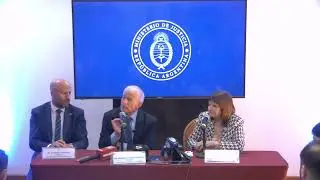 Cúneo Libarona: Implementación del sistema acusatorio en Mendoza - Conferencia de Prensa