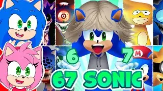 Sonic and Amy watch Sonic EXE Phase 1 VS Phase 2 vs Phase 3-71 vs Phase 67 Incredibox Sprunki