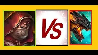Raid shadow legends Occult brawler destroys the magma dragon