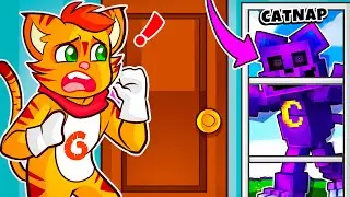 BEWARE OF CATNAP! 😨 | DON'T OPEN THE DOOR TO POPPY PLAYTIME 3 - MINECRAFT TROLL CAT