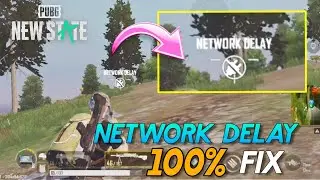 Network Delay Problem Fix Pubg New State 🔥 100% working solution Pubg New State