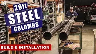20ft Steel Building Supports | JIMBO'S GARAGE