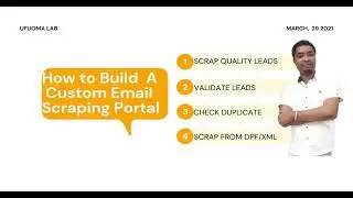 How to build a custom email scraping app, how to validate and remove duplicate emails