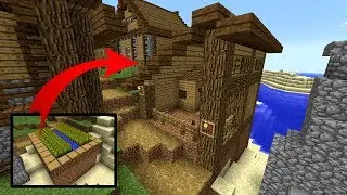 Как сделать крольчатник в Майнкрафте. Трансформация деревни Minecraft #14