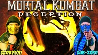 Scorpion & Sub-Zero Play - Mortal Kombat DECEPTION! | MKX GAMEPLAY PARODY!