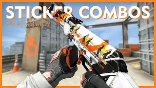 AK-47 Asiimov Sticker Combinations | CS:GO (2020)