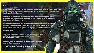 XDefiant's Official Update & Test Session Incoming