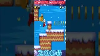 Evolution of Super mario games 1983 - 2021 # shorts