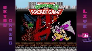 LIVE: TMNT2 1CC Practice  | OG Hardware / OSSC Upscaler 1080p 60fps