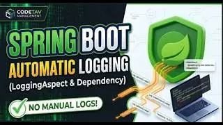 Add Automatic Logging to Spring Boot (LoggingAspect Tutorial) || CodeTav Management