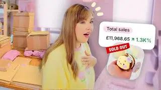 We hit live on our shop launch and we were SHOCKED! ✿ SMALL BUSINESS DIARIES