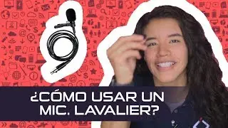 ¿Cómo puedo usar un micrófono lavalier?