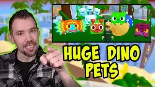 HOW TO GET ALL THE HUGE DINO PETS In Pet Simulator 99