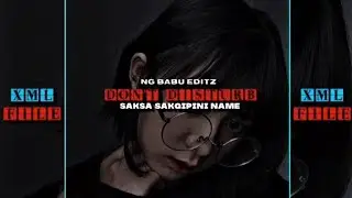 ENGLI GARO REMIX SONG ||| DON'T DISTURB SAKSA SAKGIPINI NAME ||| XML FILE ⤵️ DISCRIPTION BOX CHECK 👇