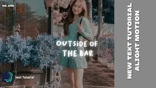 Clean lyrics edit tutorial alight motion | Flip layer + Pinch/Bulge |