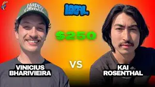Vinicius Bharivieira vs Kai Rosenthal - Dumb Data LOCAL Game of Skate CHAMPIONSHIP