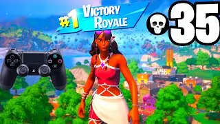 Academy Colors Breezabelle Skin Gameplay: 35 Kill Zero Build Solo Squad Win in Fortnite Ch. 4, S3