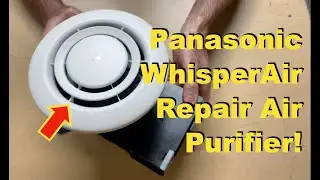 Panasonic WhisperAir Repair Air Purifier Product Review & Install! | Hydroxyl Generator