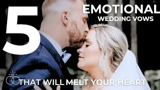 5 Wedding Vows That Will Make You Cry! | Heartfelt Emotional Wedding Vows Compilation 💍