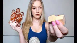 ASMR Wooden Sound Assortment | Tapping on Wooden Objects