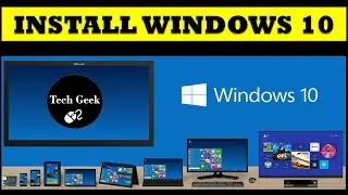 WINDOWS 10 HACK - HOW TO INSTALL WINDOWS 10 FROM A USB DRIVE