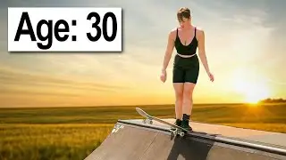 1 Year of Skateboarding Progression! (Age 30)