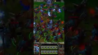30 Ястребов vs 30 Берсерков l стенка на стенку Warcraft 3 Reforged