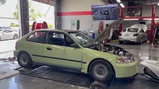 1000 Horsepower AWD K24 Civic Dyno