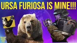 I GOT URSA FURIOSA! (OP Exotic) DESTINY 2 FORSAKEN
