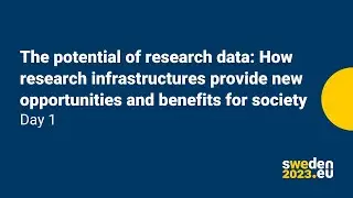 The Potential of Research Data - day 1