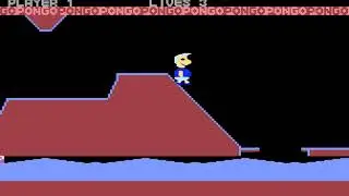 Atari 8bit game - Pongo - Full game