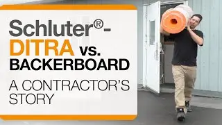 Schluter®-DITRA vs. Backerboard a Contractor's Story