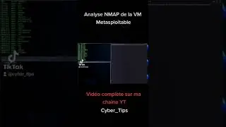 Analyse NMAP de Metasploitable