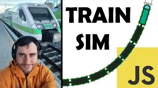 Recreating a Train Simulation with JavaScript | Coding on the Train!