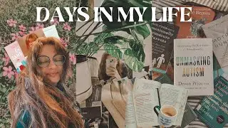 homebody diaries 🧸 slow productivity, my autism experience, current reads, book haul 💖 vlog 09