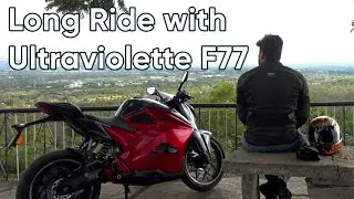 Touring on the Ultraviolette F77 Recon - Long ride review