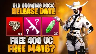 New Growing Pack Is Here | Free UC & Materials | Free Mythics & Hover Board For Everyone | PUBGM