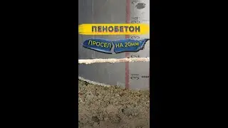 ПЕНОБЕТОН спустя 6 месяцев. Реальный отзыв #shorts #утепление #пенобетон #утеплениепола