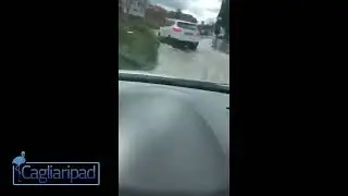 Bomba d’acqua a Cagliari